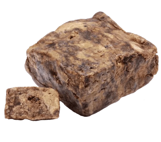 500g/ 17.637 Oz Organic African Black Soap Bar - Im Just Glowing